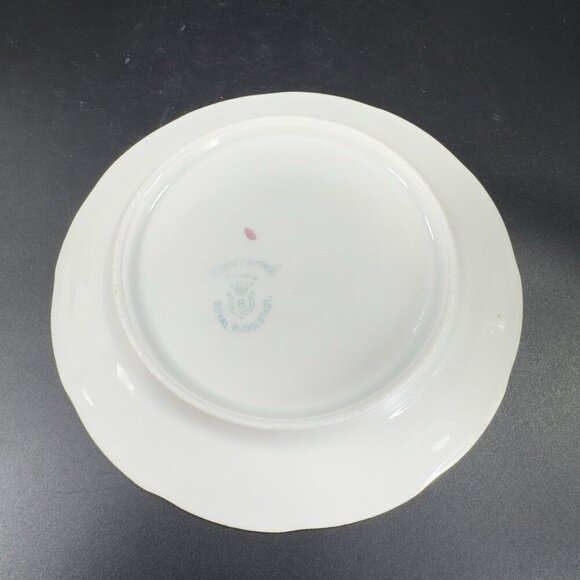 Royal Rudolstadt Prussia Porcelain Hand Painted Dish Plate Antique 6inch Set 4 - Picture 6 of 13